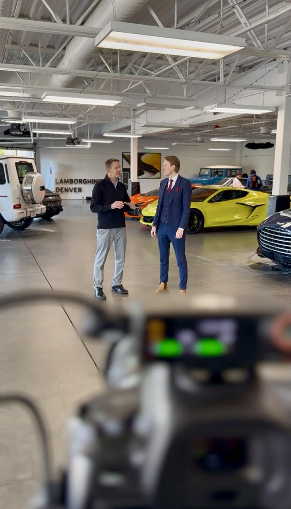 Supercar Saturday at Lamborghini Denver - exotic cars against the Rockies
